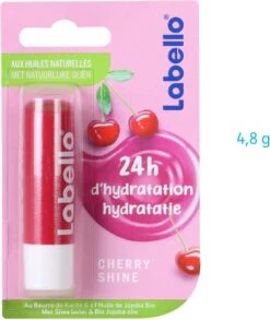 Labello Cherry Shine - Lippenbalsem -Cosmetica winkel 1011x1200