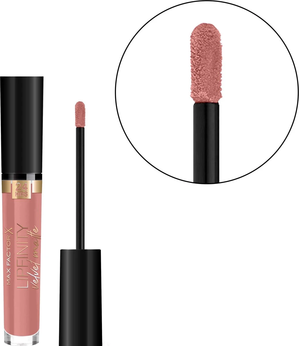Max Factor Lipfinity Velvet Matte Lippenstift - 015 Nude Silk Nude 3 Max Factor Lipfinity Velvet Matte Lippenstift - 015 Nude Silk Nude - Afbeelding 3