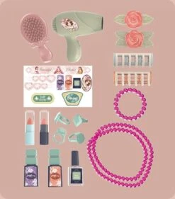 Kaptafel Kind - Make Up Tafel Met Spiegel - 44x24,5x76cm - Roze -Cosmetica winkel 1056x1200 2