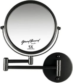 Make-up Wandspiegel Knikarm Mat Zwart - 5x Vergroting 20cmØ 5 Make-up Wandspiegel Knikarm Mat Zwart - 5x Vergroting 20cmØ -Cosmetica winkel 1061x1200 2