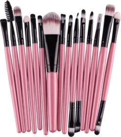 DW4Trading® Make Up Penselen - Set Van 20 Stuks - Roze