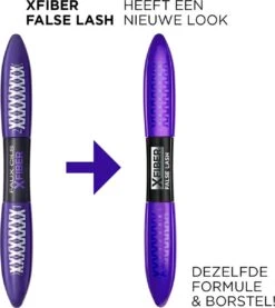L'Oréal Paris False Lash Superstar X Fiber Mascara - Zwart -Cosmetica winkel 1070x1200