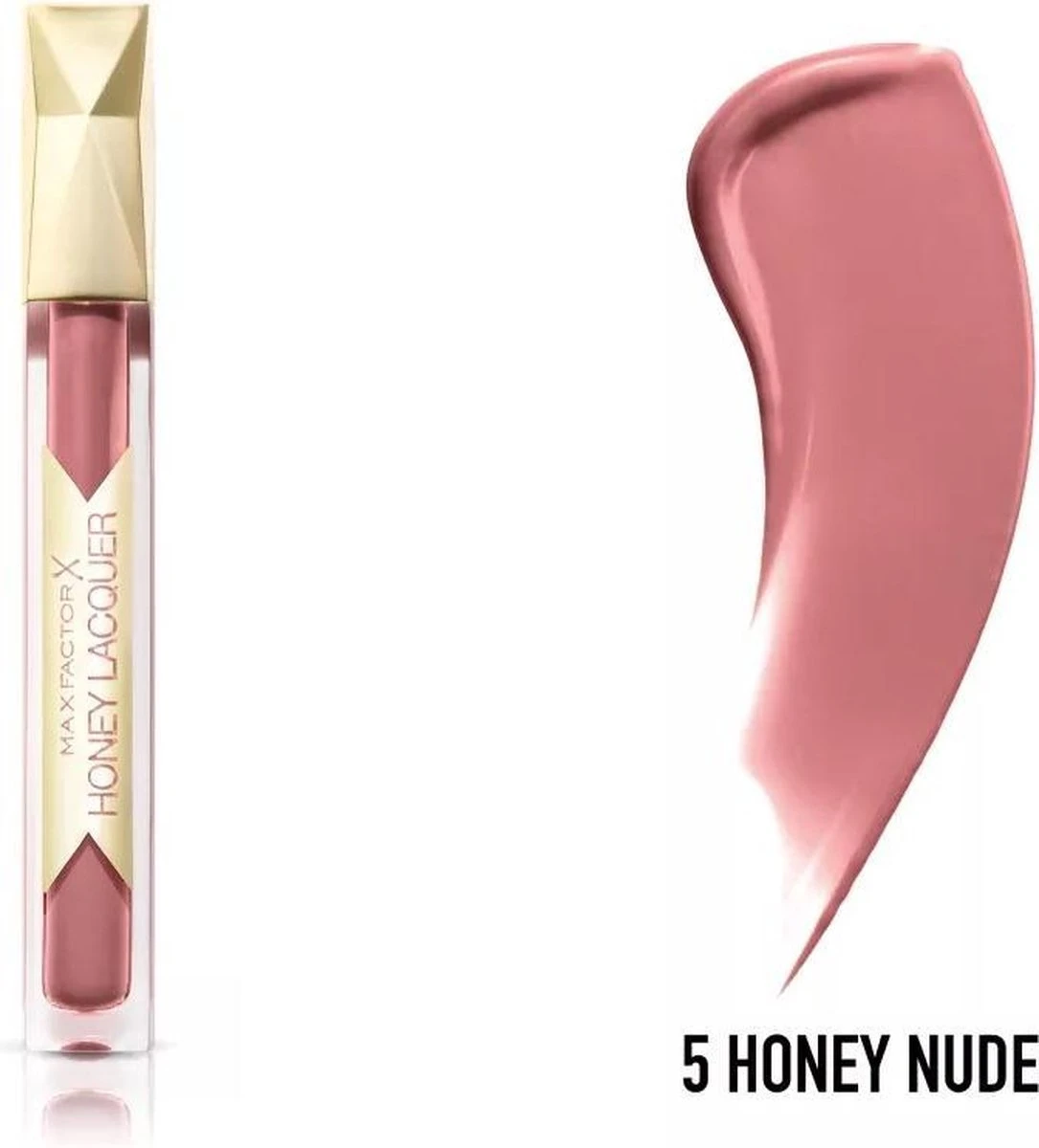 Max Factor Honey Lacquer Gloss Lipgloss - 5 Honey Nude 7 Max Factor Honey Lacquer Gloss Lipgloss - 5 Honey Nude - Afbeelding 7