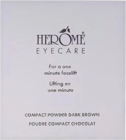 Herome Eye Care Wenkbrauw Poeder Donkerbruin - Compact Brow Powder Dark Brown - Waterproof Verrijkt Met Panthenol - Volumineuze Wenkbrauwen -Cosmetica winkel 1085x1200 4