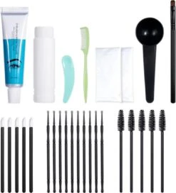 2 In 1 - Henna Wenkbrauwverf En Wimperverf - Bruin - Henna Brows - DIY Henna Brows Kit - Starterspakket Met Vele Extra's - 30 Ml -Cosmetica winkel 1091x1200 2