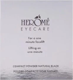 Herome Eye Care Wenkbrauw Poeder Zwart - Compact Brow Powder Nearly Black - Waterproof Verrijkt Met Panthenol - Volumineuze Wenkbrauwen In Een Handomdraai -Cosmetica winkel 1097x1200 1