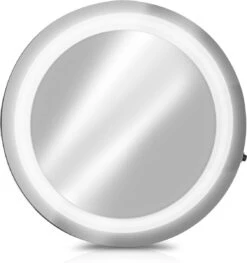 Navaris LED Make-up Spiegel - Vergrotende Cosmeticaspiegel - 360° Draaibaar - 5x Vergroting - Met Zuignap - Badkamerspiegel - Reisspiegel - Zilver 12 Navaris LED Make-up Spiegel - Vergrotende Cosmeticaspiegel - 360° Draaibaar - 5x Vergroting - Met Zuignap - Badkamerspiegel - Reisspiegel - Zilver -Cosmetica winkel 1129x1200 2