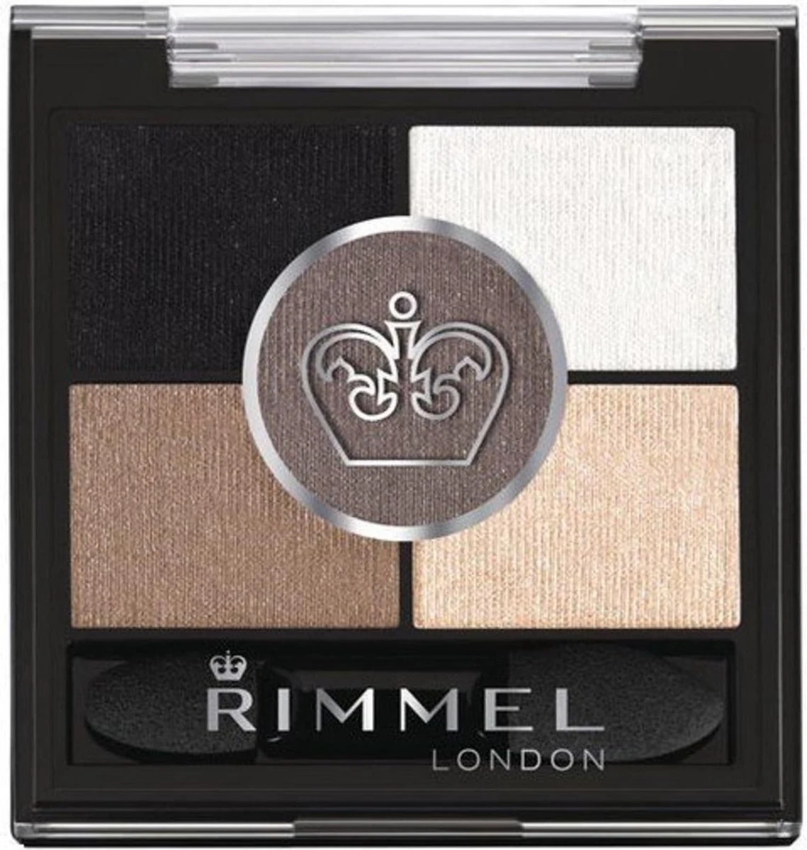 Rimmel London Glam'Eyes HD Pentad Oogschaduw - 023 Foggy Grey 1 Rimmel London Glam'Eyes HD Pentad Oogschaduw - 023 Foggy Grey