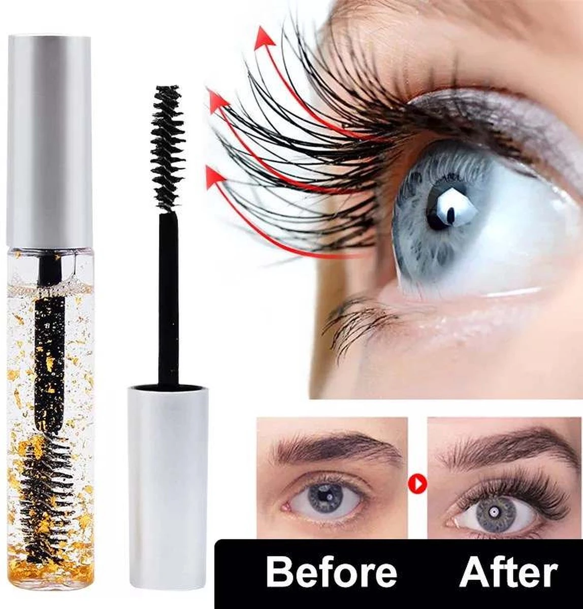 2 In 1 - Wimperserum - Wenkbrauwserum - Groei Serum - Met Vitamine E - Nummer 1 Best Seller In Amerika - 5 2 In 1 - Wimperserum - Wenkbrauwserum - Groei Serum - Met Vitamine E - Nummer 1 Best Seller In Amerika - - Afbeelding 5