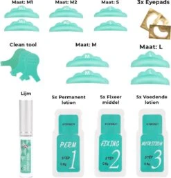 Lash Lift Kit Met Extra Sterke En Snel Drogende Lijm - Vernieuwde Wimperlifting Set - Wimperserums Met Wenkbrauw Gel - Lash Lift Set -Cosmetica winkel 1153x1200