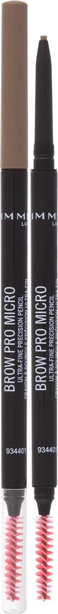 Rimmel London Brow Pro Micro Wenkbrauwpotlood - 001 Blonde 7 Rimmel London Brow Pro Micro Wenkbrauwpotlood - 001 Blonde - Afbeelding 7