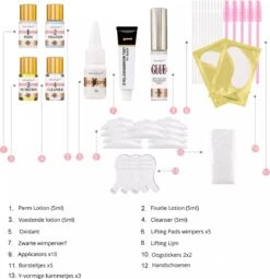 Marnifique® - Professional Lash Lift Kit - Wimper Lift - Inclusief Zwarte Wimperverf - Wimperlifting Set - Brow Lamination - Starterkit - Voor Professioneel Gebruik -Cosmetica winkel 1162x1200 3