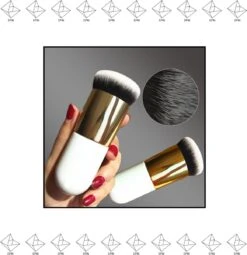 Merkloos EPIN | Poederkwast | Foundation Kwast | Powder Brush | Make-up Kwast | Zwart Met Zilver 6 Merkloos EPIN | Poederkwast | Foundation Kwast | Powder Brush | Make-up Kwast | Zwart Met Zilver -Cosmetica winkel 1164x1200 13