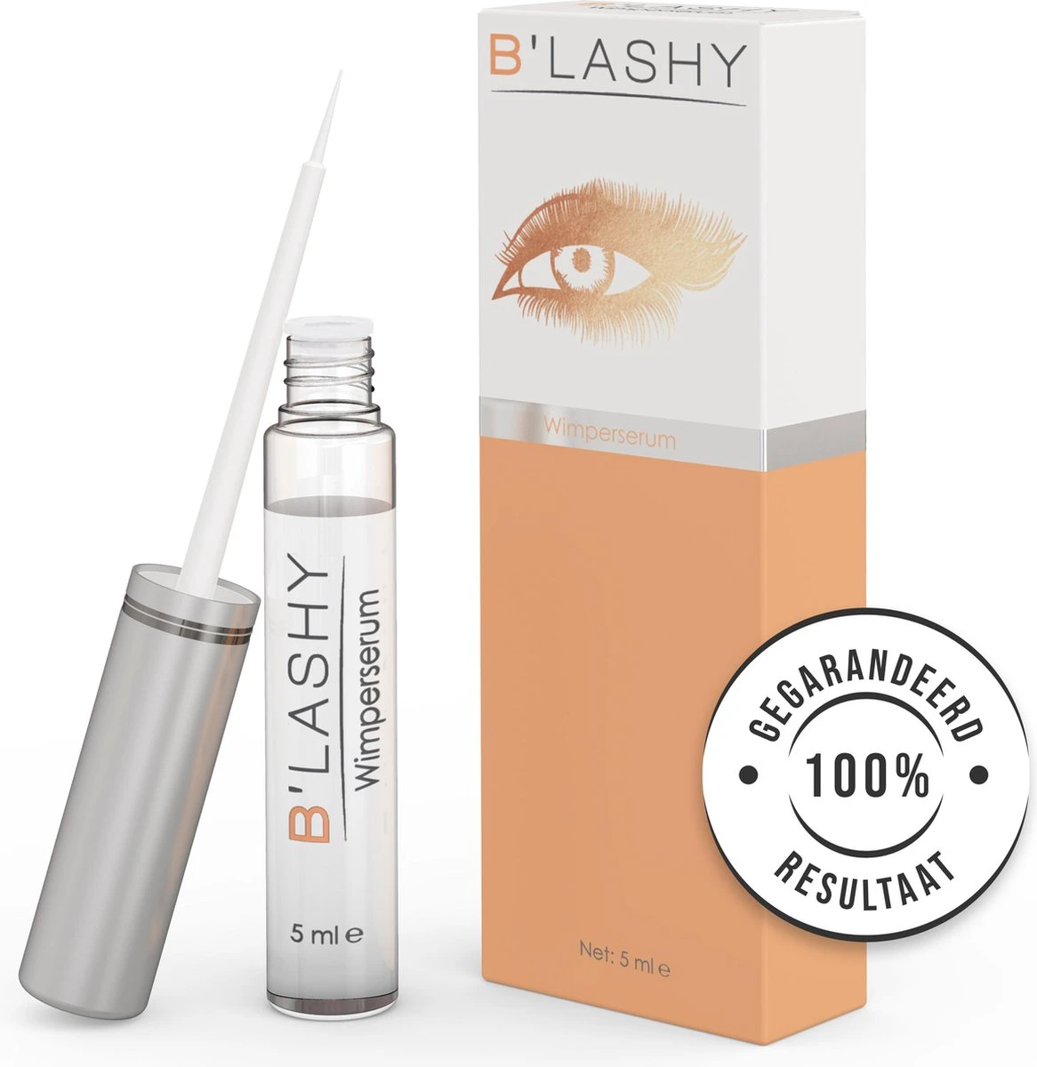 B’LASHY® Wimperserum - Wimper Groeimiddel - Wimper Serum Voor Sterke, Lange En Volle Wimpers - 5 Ml 1 B’LASHY® Wimperserum - Wimper Groeimiddel - Wimper Serum Voor Sterke, Lange En Volle Wimpers - 5 Ml