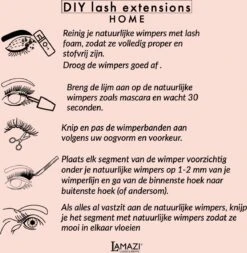 DIY Lash Extensions Start Kit - Wimperextensions - Lashes Home - Natural Lashes 5 DIY Lash Extensions Start Kit - Wimperextensions - Lashes Home - Natural Lashes -Cosmetica winkel 1173x1200 3