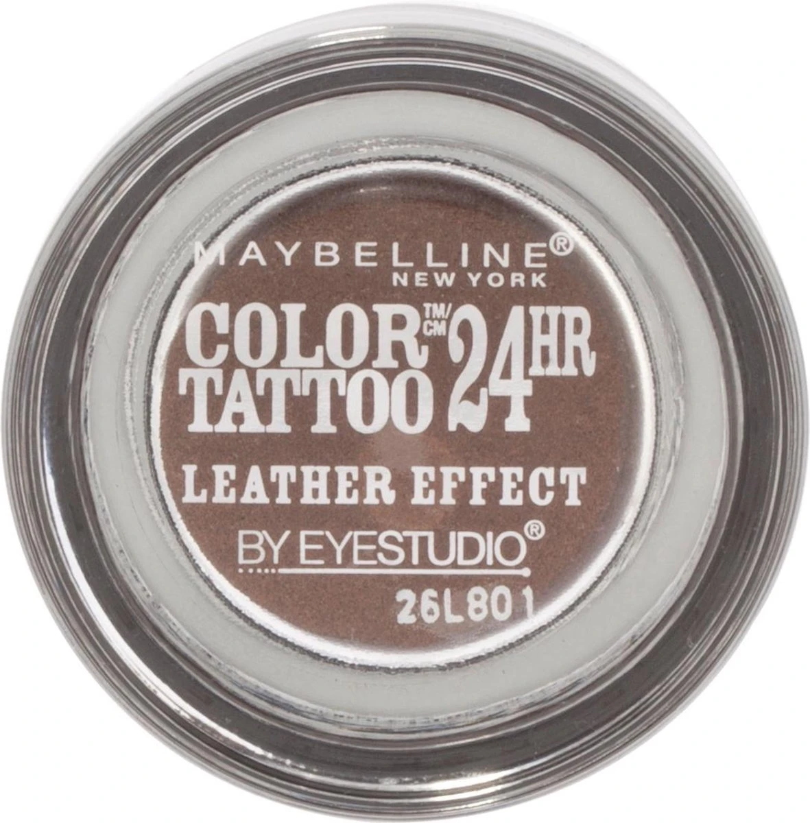 Maybelline Color Tattoo Leather 96 Chocolate Oogschaduw Bruin Shimmer 5 Maybelline Color Tattoo Leather 96 Chocolate Oogschaduw Bruin Shimmer - Afbeelding 5