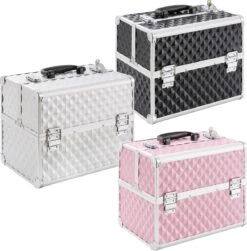 AREBOS Cosmeticakoffer Beauty Case Multikoffer 15 L Zwart -Cosmetica winkel 1181x1200 5