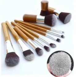 10-delig Bamboe Make-up Geschenkset- Make-up Kwasten - Make Up Brush- Poederkwast -Make Up Penselen Set -Foundation Kwast- Poeder Kwast- Concealer Brush- Lip Brush -Cosmetica winkel 1186x1200 6