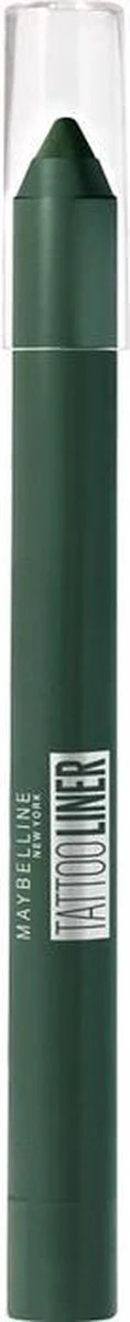 Maybelline Tattoo Liner Gel Pencil - 922 Intense Green - Groen - Waterproof Oogpotlood 12 Maybelline Tattoo Liner Gel Pencil - 922 Intense Green - Groen - Waterproof Oogpotlood - Afbeelding 12