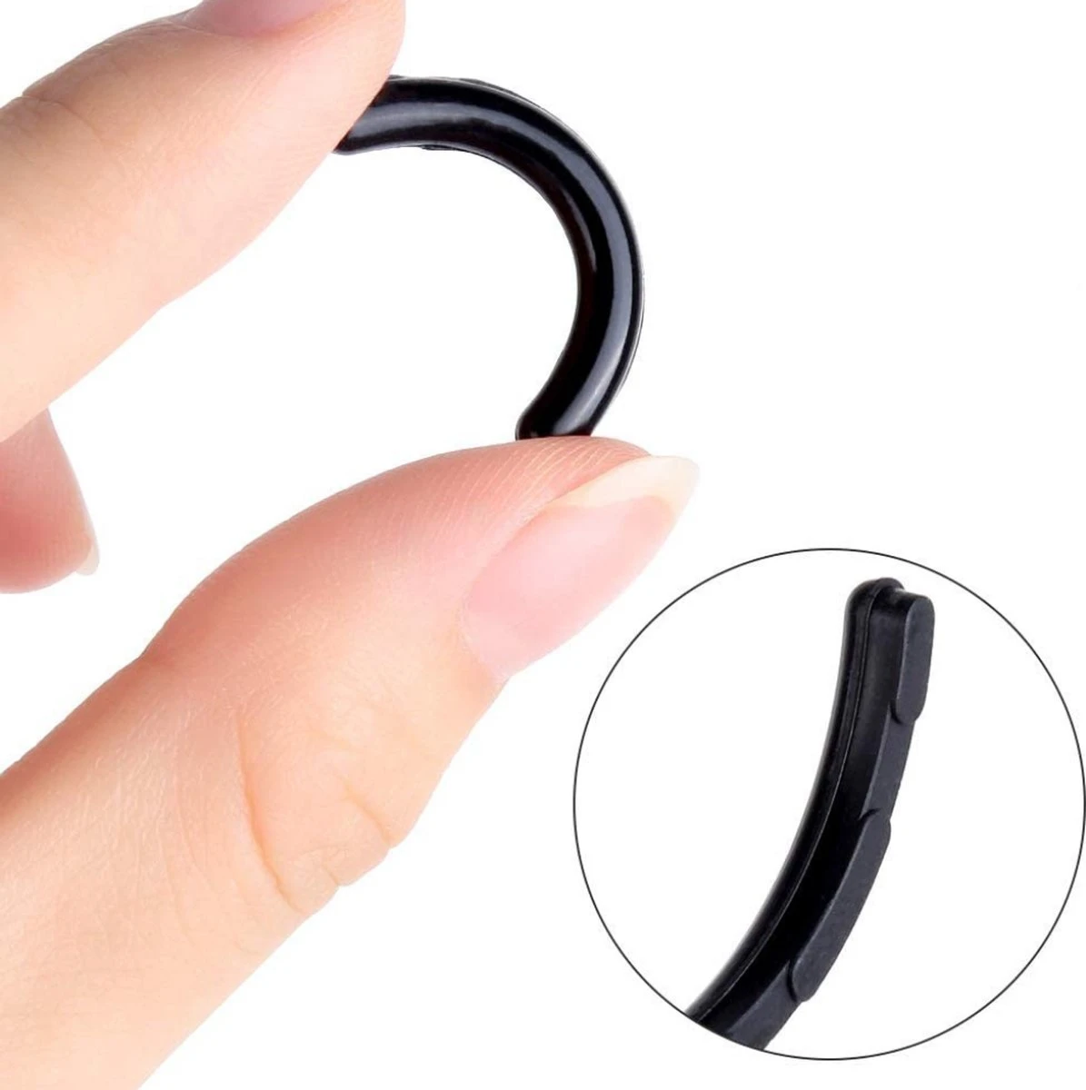 Merkloos Allsa - Wimperkruller Mat Zwart - Inclusief 4 Siliconen Pads - Wimperlifting - RVS 4 Merkloos Allsa - Wimperkruller Mat Zwart - Inclusief 4 Siliconen Pads - Wimperlifting - RVS - Afbeelding 4