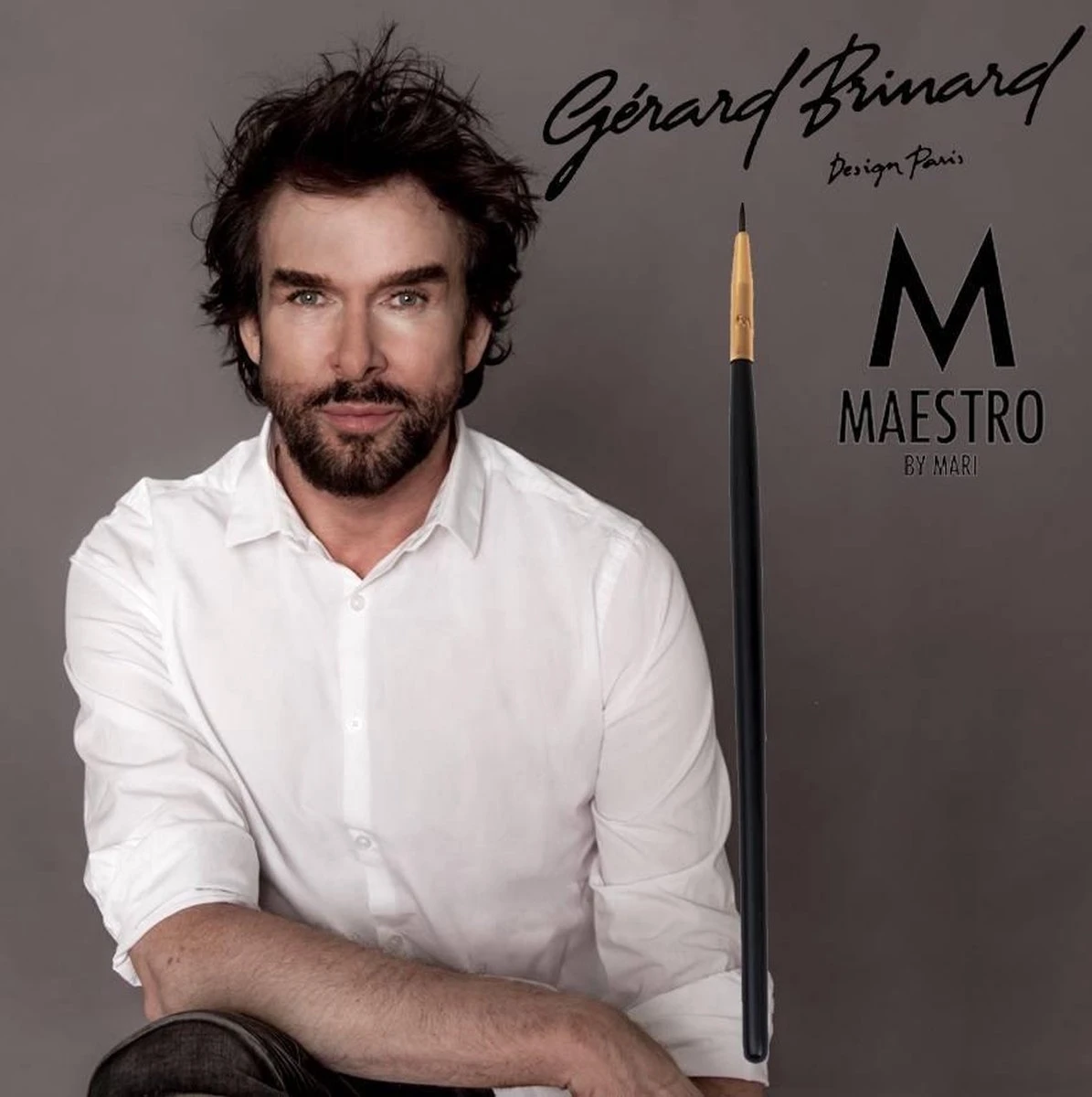 Maestro By Mari Make-up Kwast Eyeliner Penseel Rose Goud - Synthetisch 2 Maestro By Mari Make-up Kwast Eyeliner Penseel Rose Goud - Synthetisch - Afbeelding 2