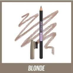Maybelline New York - Express Brow Shaping Pencil - 02 Blonde - Blond Wenkbrauwpotlood En Borstel 11 Maybelline New York - Express Brow Shaping Pencil - 02 Blonde - Blond Wenkbrauwpotlood En Borstel -Cosmetica winkel 1195x1200 28