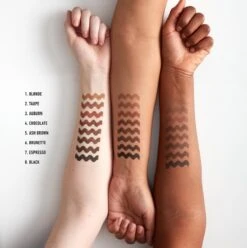 NYX Professional Makeup Fill & Fluff Eyebrow Pomade Pencil - Brunette FFEP06 - Wenkbrauwpotlood -Cosmetica winkel 1196x1200 22