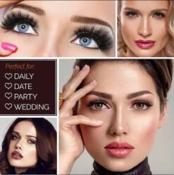 Nepwimers Zonder Lijm | Magnetische Wimpers | Eyeliners | Diamond Wimpers | Pincet | Wimperset | Model Diamond | Fake Lashes | M5 Lashes Diamond Set | Herbruikbare Wimpers | 3D Wimpers | Kit | Waterbestendig | Natuurlijke Wimpers | Waterproof -Cosmetica winkel 1196x1200 3