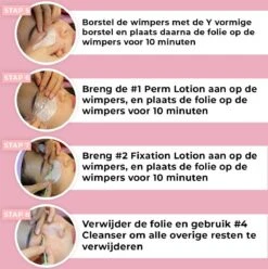 Merkloos Lash Lift Kit - Vernieuwde Wimperlifting Set - Wimperserums Met Wenkbrauw Gel - Lash Lift Set -Cosmetica winkel 1197x1200 10