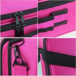 Cosmetica Koffer - Make-up Koffer Met Verstelbare Vakken - Visagie En Nagelstyliste Beauty Koffer - 35x25x11CM - Roze 23 Cosmetica Koffer - Make-up Koffer Met Verstelbare Vakken - Visagie En Nagelstyliste Beauty Koffer - 35x25x11CM - Roze -Cosmetica winkel 1197x1200 26