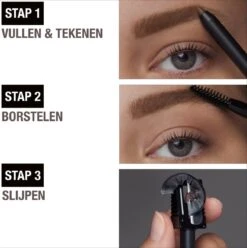 Maybelline Tattoo Brow 36H Wenkbrauwpotlood - 05 Medium Brown 18 Maybelline Tattoo Brow 36H Wenkbrauwpotlood - 05 Medium Brown -Cosmetica winkel 1197x1200 34