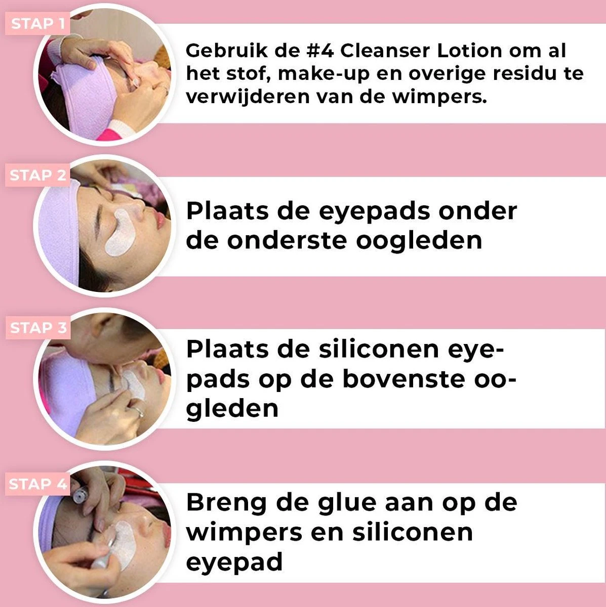 Wimperlifting Set - Lash Lift Kit Met Sterke Lijm - Wimperserums Met Wenkbrauw Gel - Lash Lift Set - Wimperkruller 5 Wimperlifting Set - Lash Lift Kit Met Sterke Lijm - Wimperserums Met Wenkbrauw Gel - Lash Lift Set - Wimperkruller - Afbeelding 5