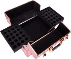 Koffer Groot Holo/Golden Rose XXL Met Opbergvakken -Cosmetica winkel 1200x1006 1