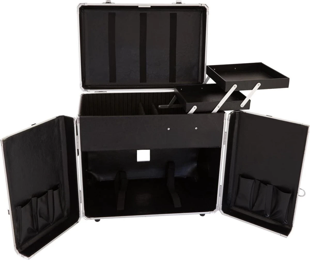 Pedicure Koffer/trolley - Professional Pedicure Case - Zwart - Pedicurekoffer 2 Pedicure Koffer/trolley - Professional Pedicure Case - Zwart - Pedicurekoffer - Afbeelding 2