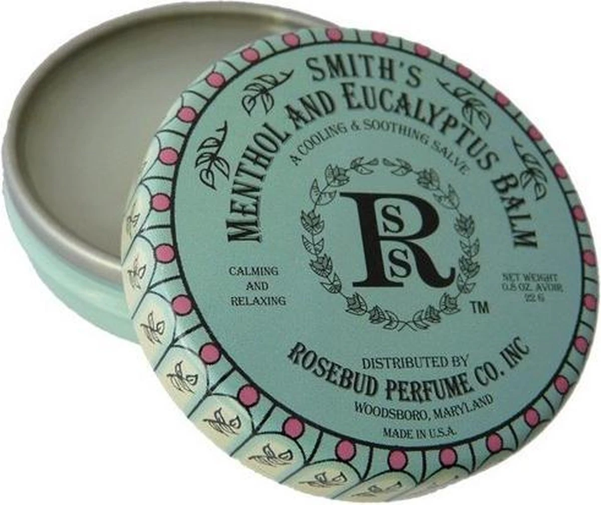 Rosebud Salve Menthol & Eucalyptus - 22 Gram - Lippenbalsem 1 Rosebud Salve Menthol & Eucalyptus - 22 Gram - Lippenbalsem