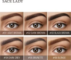 Sace Lady Tattoo Brow Peel-Off Gel - Brow Gel - Wenkbrauw Gel Mascara – Black Brown #03 – Assortiment ‘Het Gemak’ 7 Sace Lady Tattoo Brow Peel-Off Gel - Brow Gel - Wenkbrauw Gel Mascara – Black Brown #03 – Assortiment ‘Het Gemak’ -Cosmetica winkel 1200x1019