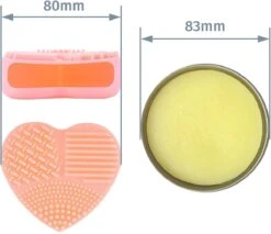 Professionele Vegan Kwastenreiniger Zeep, Cosmetica Kwast En Make-up Kwast, Zeep Van Tritart 100 G + Hart Reiniger -Cosmetica winkel 1200x1035 2