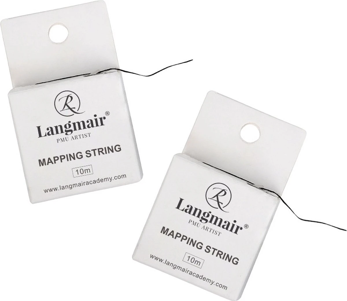 Langmair PMU Artist - Brow Mapping String - Touw Met Zwarte Inkt 1 Langmair PMU Artist - Brow Mapping String - Touw Met Zwarte Inkt
