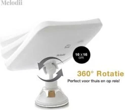 Melodii ML10X - Make Up Spiegel Met LED Verlichting - Scheerspiegel - 10x Vergroting - Met Tru-Daylight Verlichting - Voor Hem En Voor Haar -Cosmetica winkel 1200x1055 2