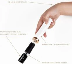 Lashes & More - GLUE SHAKER - Lijmschudder - Inkt Mixen - GLUE MIXER - Voor Het Goed Mengen Van Wimperlijm Nagellak Pigment Of Tattoo Inkt - Met Ventilator -Cosmetica winkel 1200x1057 1