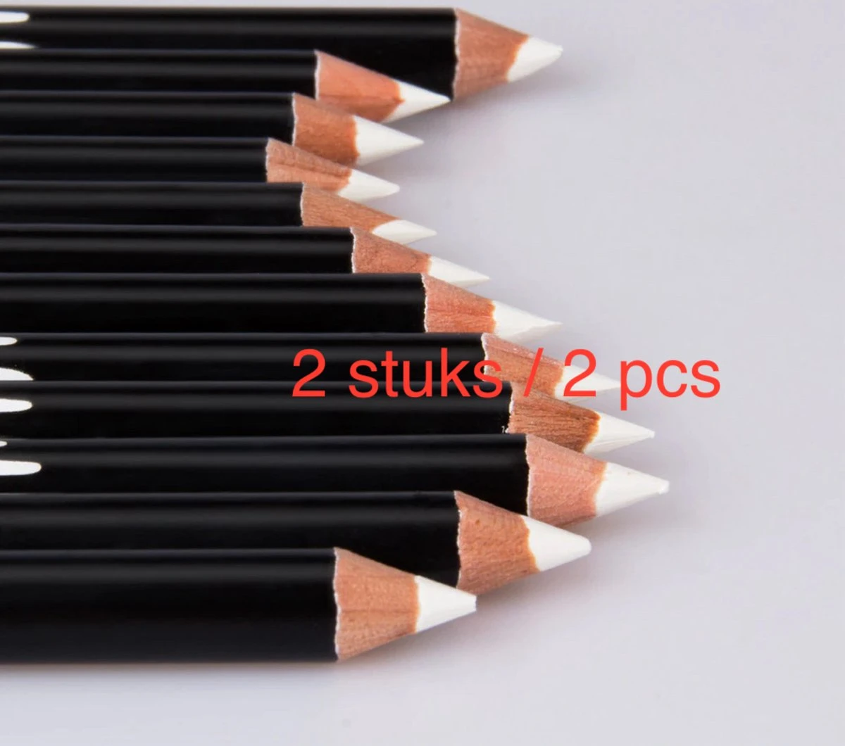 Witte Soft Eyeliner - 2 Stuks - Zachte Eyeliner - White Eyeliner - 2 Pieces - 3 Witte Soft Eyeliner - 2 Stuks - Zachte Eyeliner - White Eyeliner - 2 Pieces - - Afbeelding 3