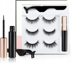 Magnetische Wimpers - Eyeliner & Pincet - Wimper Extension - 3 Paar Nepwimpers - Lashes Set - Rheme