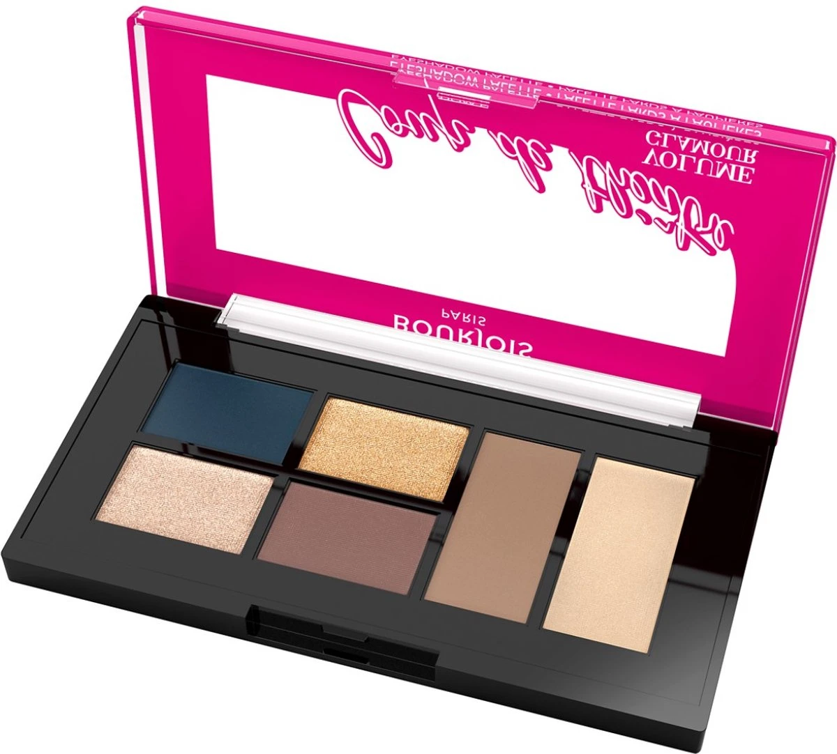 Bourjois Volume Glamour Coup De Coeur Oogschaduw Palette - 02 Cheeky Look 2 Bourjois Volume Glamour Coup De Coeur Oogschaduw Palette - 02 Cheeky Look - Afbeelding 2