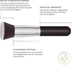 Evvie Set Van 10 Make-up Kwasten Kabuki - Zwart-Zilver 17 Evvie Set Van 10 Make-up Kwasten Kabuki - Zwart-Zilver -Cosmetica winkel 1200x1090 3