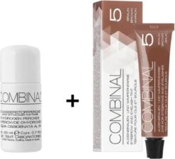 Combinal Wenkbrauw En Wimperverf - Bruin + Combinal Waterstofperoxide 5% - Wimpers - Wenkbrauwen - Wenkbrauwverf - Combideal -Cosmetica winkel 1200x1093 1
