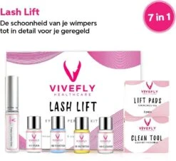 Vivefly Healthcare Wimperlifting Set - Complete Kit Voor Wimper- En Wenkbrauw Lifting - Extra Sterke Lijm - 25-delig - Wimperlift - Lash Lift Kit - Wimperserum - Wimpers Krullen - Brow Lamination - Geschikt Voor Professioneel Gebruik -Cosmetica winkel 1200x1098