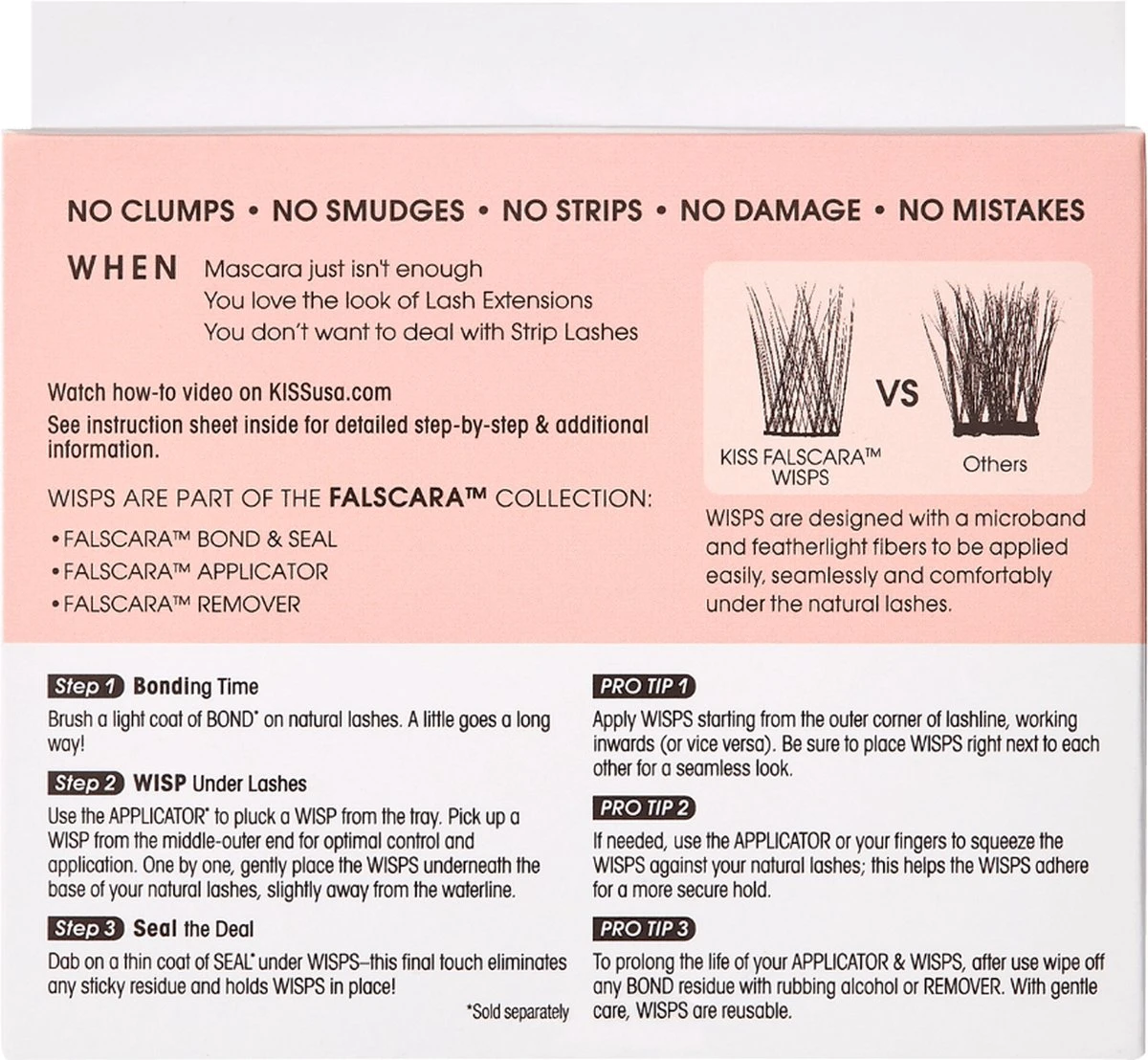 KISS - Falscara Natural Wispy Wisps 4 KISS - Falscara Natural Wispy Wisps - Afbeelding 4