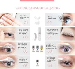 Merkloos Upgraded Wimper Lifting Set - Lash Lift Kit- Lashlift - Extra Uitgebreide Editie - 45 Delig -Cosmetica winkel 1200x1116