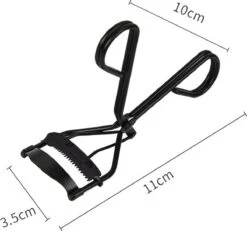 INTER-ESQUE® Wimperkruller - Eyelash Curler + 3x Gratis Extra Siliconen Pad & 3x Extra Kam - Zwart -Cosmetica winkel 1200x1123 4
