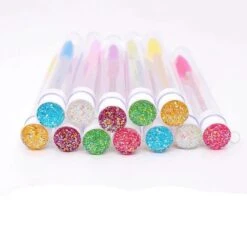 Wimperborstel In Buis - 8 Stuks - 2 In 1 Wimper-mascara Borstel In Herbruikbare Transparante Buis - Houder Voor Wimper Of Mascara Borstel - Lash Brush In Tube -Cosmetica winkel 1200x1124 4